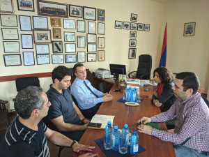 THE HEAD OF NATO LIAISON OFFICE IN THE SOUTH CAUCASUS VISITS ARMENIA