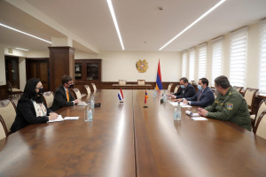 ՀՀ ՊԱՇՏՊԱՆՈՒԹՅԱՆ ՆԱԽԱՐԱՐՆ ԸՆԴՈՒՆԵԼ Է ՆԻԴԵՐԼԱՆԴՆԵՐԻ ԹԱԳԱՎՈՐՈՒԹՅԱՆ ԴԵՍՊԱՆԻՆ