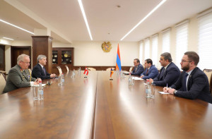 ՊԱՇՏՊԱՆՈՒԹՅԱՆ ՆԱԽԱՐԱՐՆ ԸՆԴՈՒՆԵԼ Է ՀՀ-ՈՒՄ ԱՎՍՏՐԻԱՅԻ ԱՐՏԱԿԱՐԳ ԵՎ ԼԻԱԶՈՐ ԴԵՍՊԱՆԻՆ ԵՎ ՌԱԶՄԱԿԱՆ ԿՑՈՐԴԻՆ